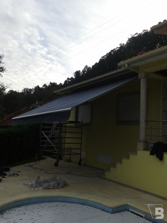 Toldo braços extensivos 