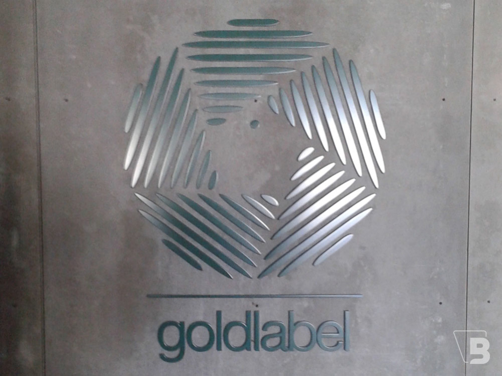 Goldlabel 