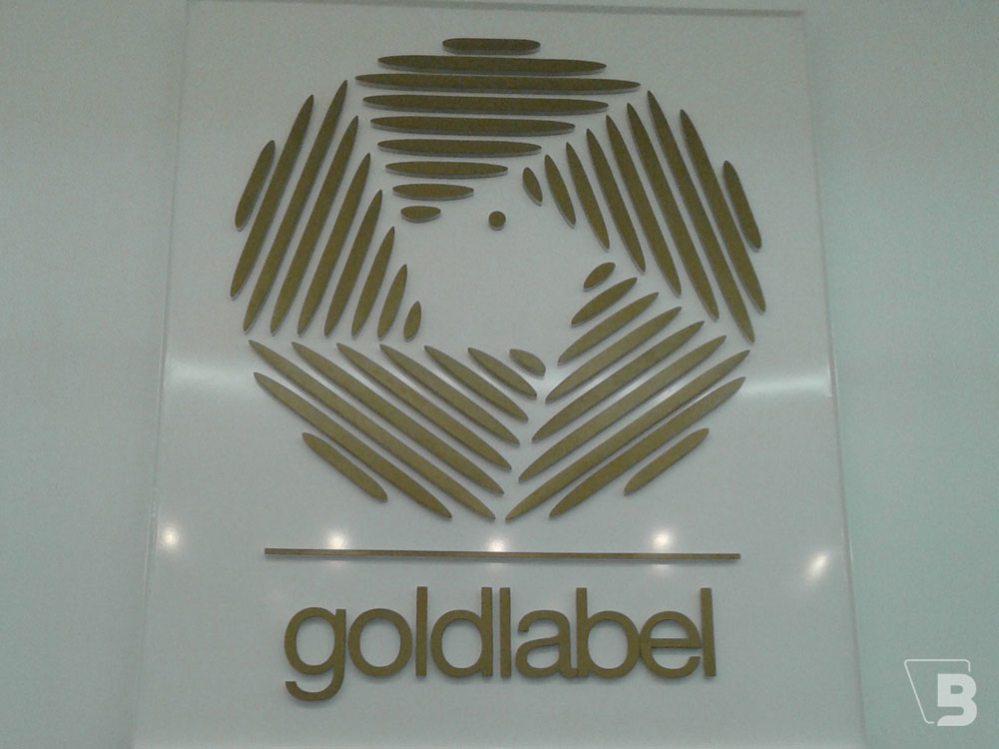 Goldlabel 