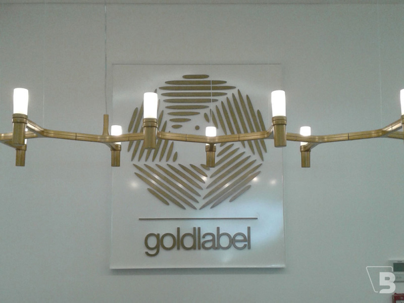 Goldlabel 